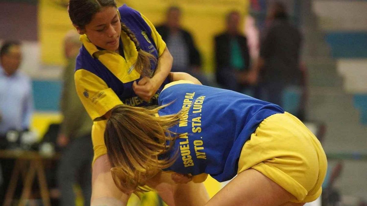 Gran Canaria lidera el auge de la lucha canaria femenina