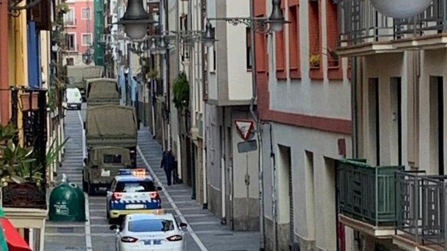 El Ejército, en el Casco Viejo de Pamplona