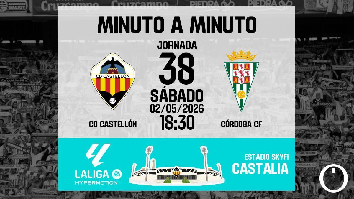 Sigue en directo el CD Castellón - Córdoba CF en 'Cordópolis'