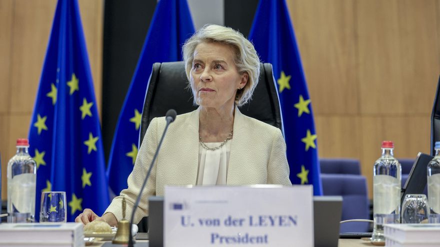 FOTO ARCHIVO. - La presidenta de la Comisión Europea (CE), Ursula Von der Leyen. EFE/ Pablo Garrigós