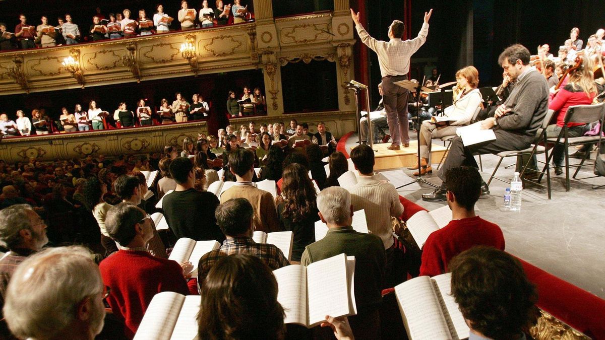 Una actuació al Teatre Principal de València, en una imatge d'arxiu.