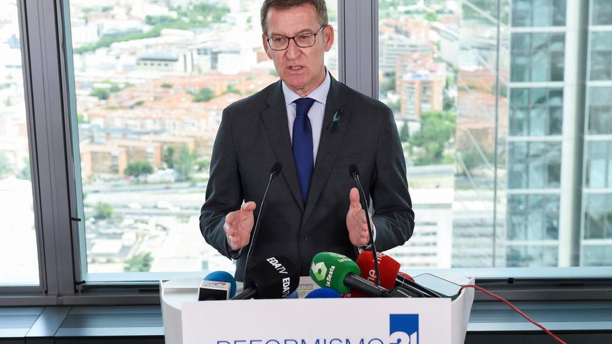 Feijóo sitúa en el 12% los votos para gobernar en coalición con Vox