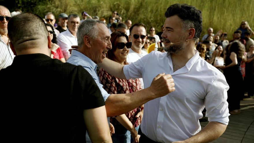 El portavoz de ERC en el Congreso, Gabriel Rufián.