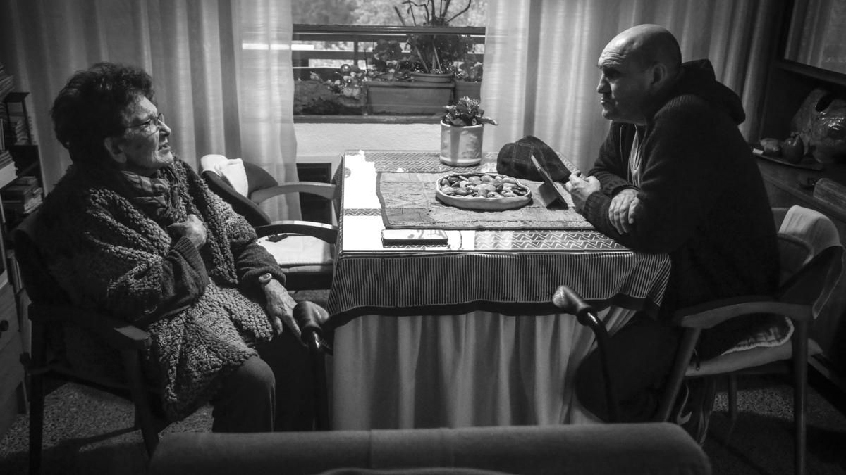 Rita Rutkowski, durante la entrevista con Aristóteles Moreno