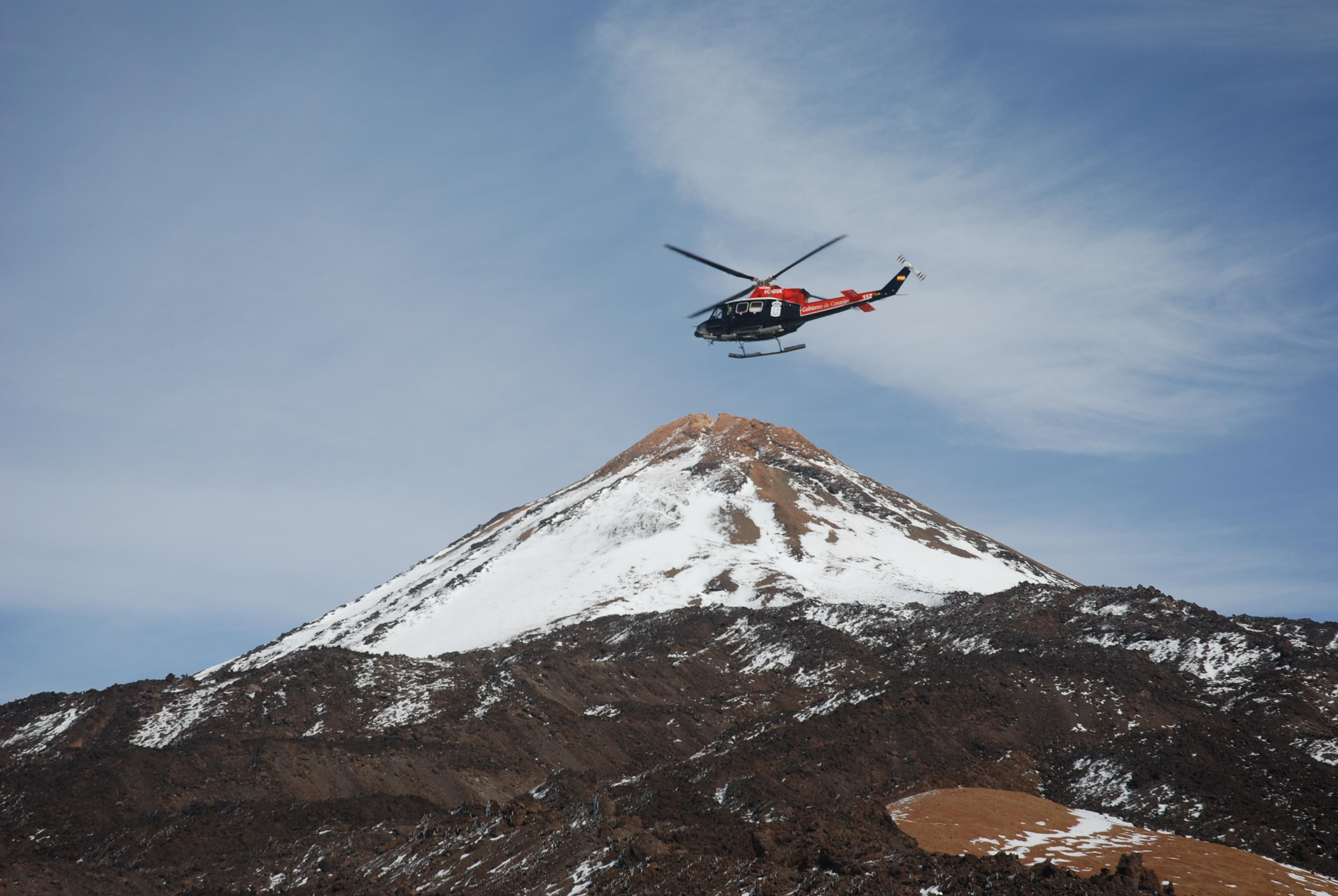 Rescate en el Teide. | Antonio Arbelo