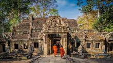 Templos de Angkor en Camboya
