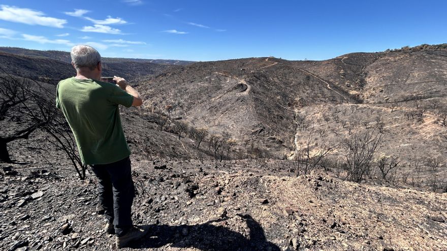 Berrocal, el pueblo de Huelva que 20 años después vuelve a la UCI por otro incendio forestal: "No sabemos cómo vamos a vivir"