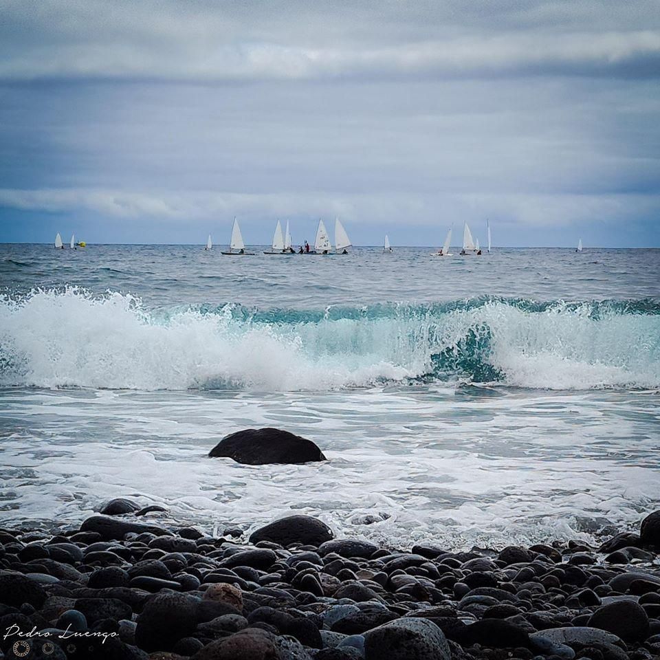 Vela latina en La Palma. Foto: PEDRO LUENGO