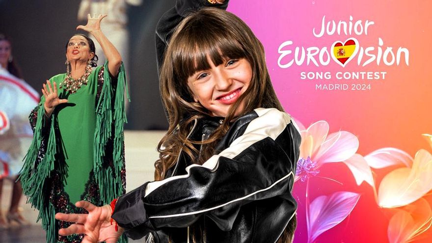 Chloe DelaRosa se aferra al "poderío" de Lola Flores para ganar Eurovisión Junior: "Fue la primera española en rapear"