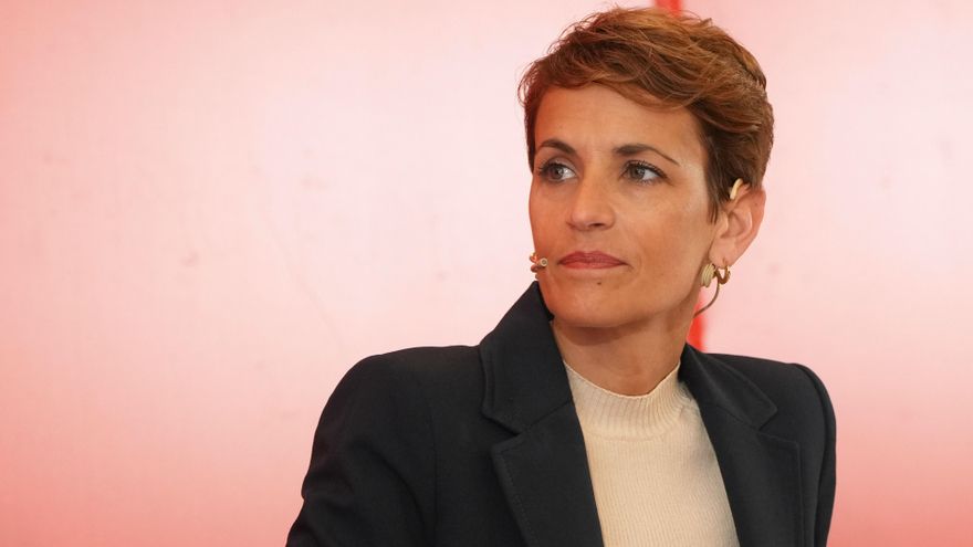 Chivite denuncia acoso en redes sociales: "No voy a consentir que utilicen mi nombre como altavoz para transmitir odio"