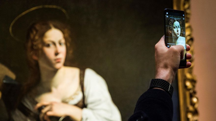 El Caravaggio en posesión del Museo Nacional Thyssen-Bornemisza, 'Santa Catalina de Alejandría'