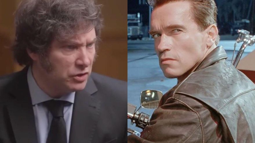 Milei se comparó con Terminator y dijo que viene “de un futuro apocalíptico” para evitar el avance del socialismo