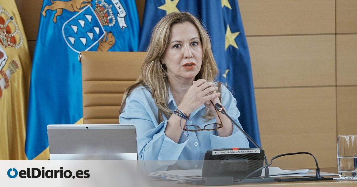 Rosa Dávila defiende el uso de seguridad privada en el Teide y el PSOE le pide anular la licitación