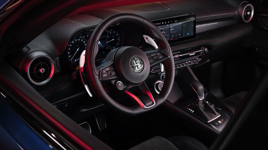 Cuadro de instrumentos del Alfa Romeo Tonale.