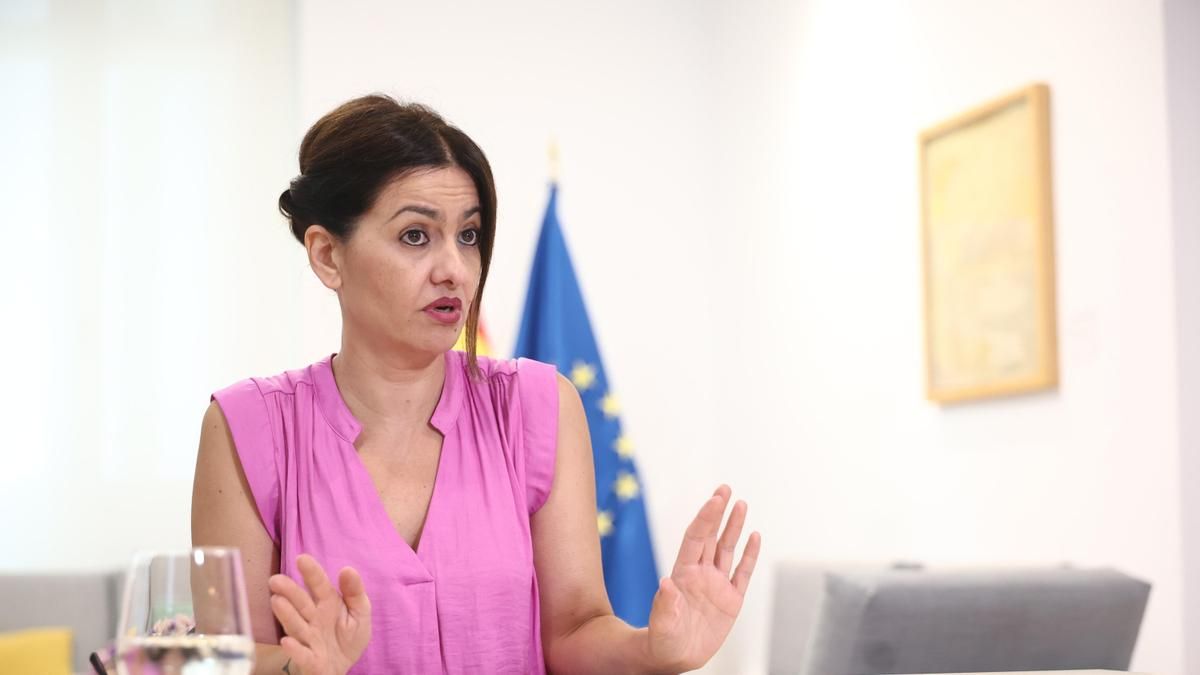 Sira Rego, durante una entrevista reciente