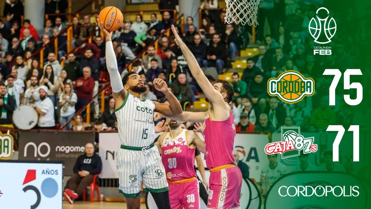 El Coto Córdoba CB se lleva un sufrido derbi ante el Caja 87