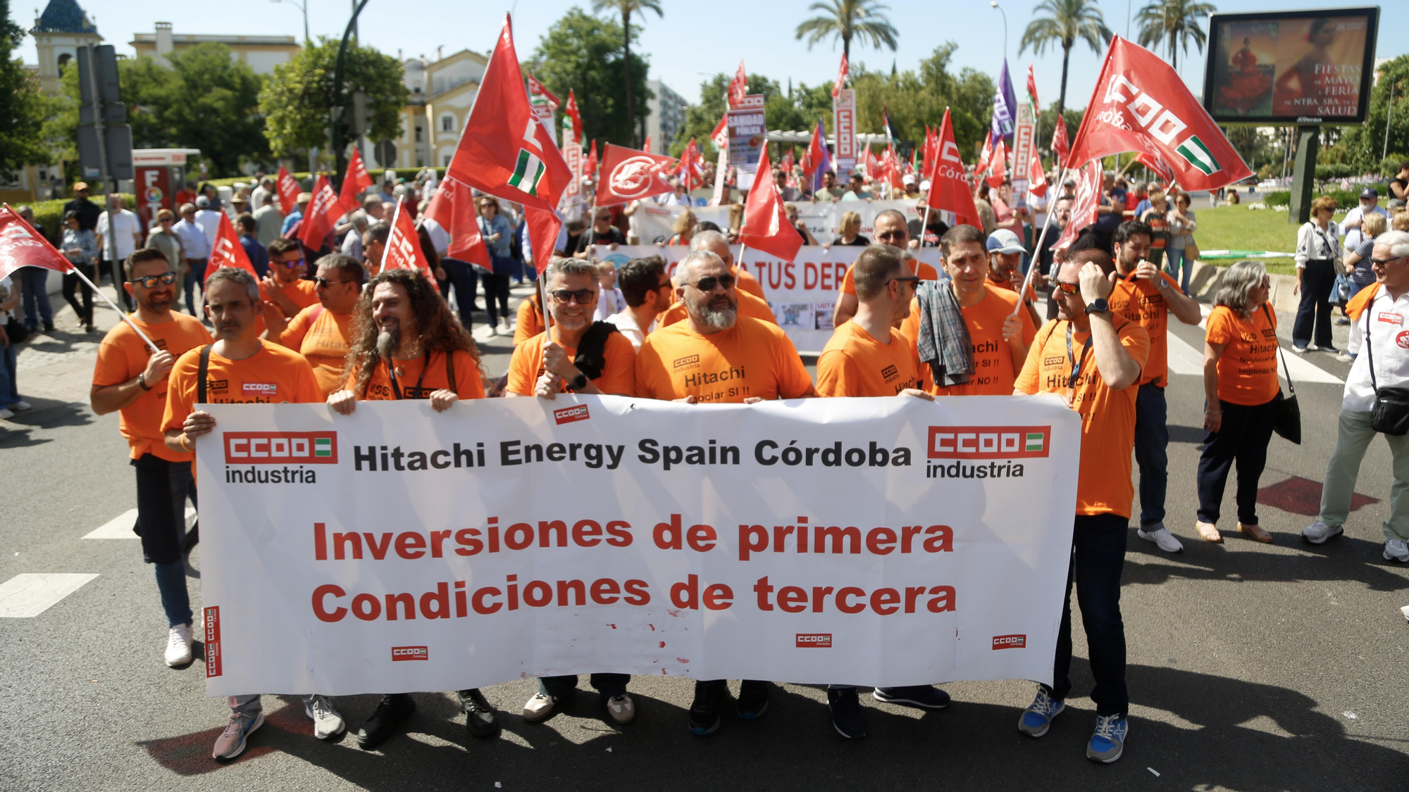 Manifestación del 1 de Mayo