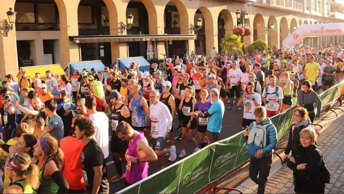 Cambios de tráfico en Logroño por la Maratón del domingo: accesos, calles cortadas y autobuses urbanos