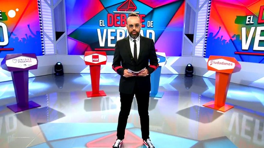 Risto moderará en 'Todo es mentira' un debate electoral de Madrid que no contará con Isabel Díaz Ayuso