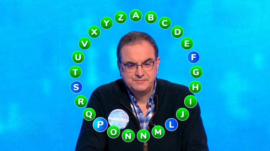 'Pasapalabra' presenta a Francisco, su nuevo concursante que ya se enfrentó a un centenario del concurso en Telecinco