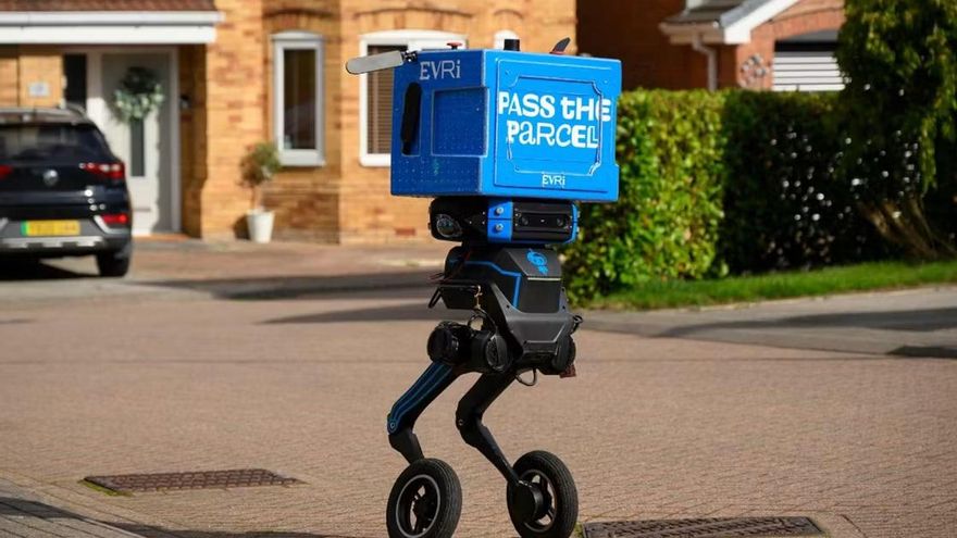 Iris llama a tu puerta: así funciona el robot que reparte paquetes en el norte de Inglaterra