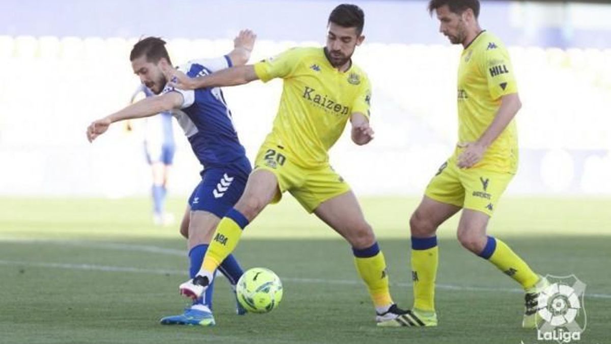 José León, en su etapa en el Alcorcón