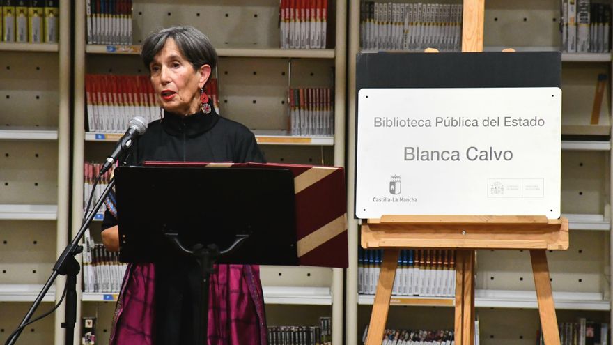La Biblioteca pública del Estado en Guadalajara llevará el nombre de Blanca Calvo