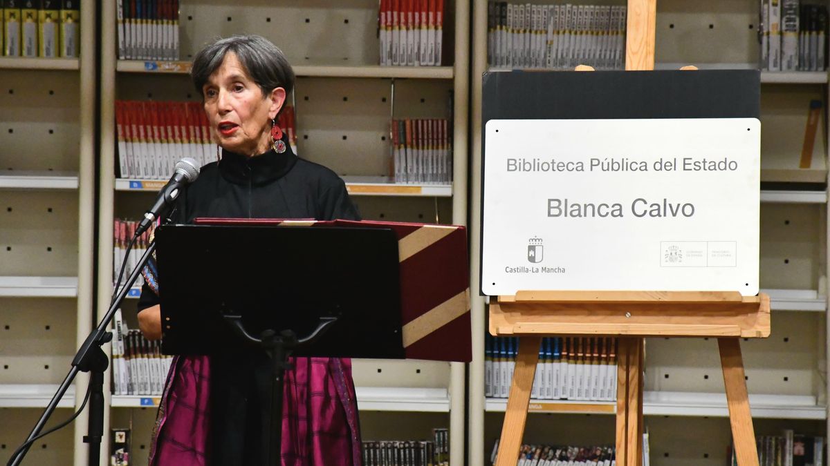 La Biblioteca pública del Estado en Guadalajara llevará el nombre de Blanca Calvo