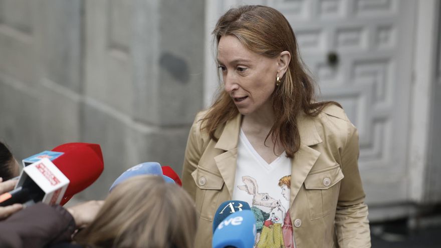 Leticia de la Hoz, abogada de Koldo García, a su llegada al Tribunal Supremo.