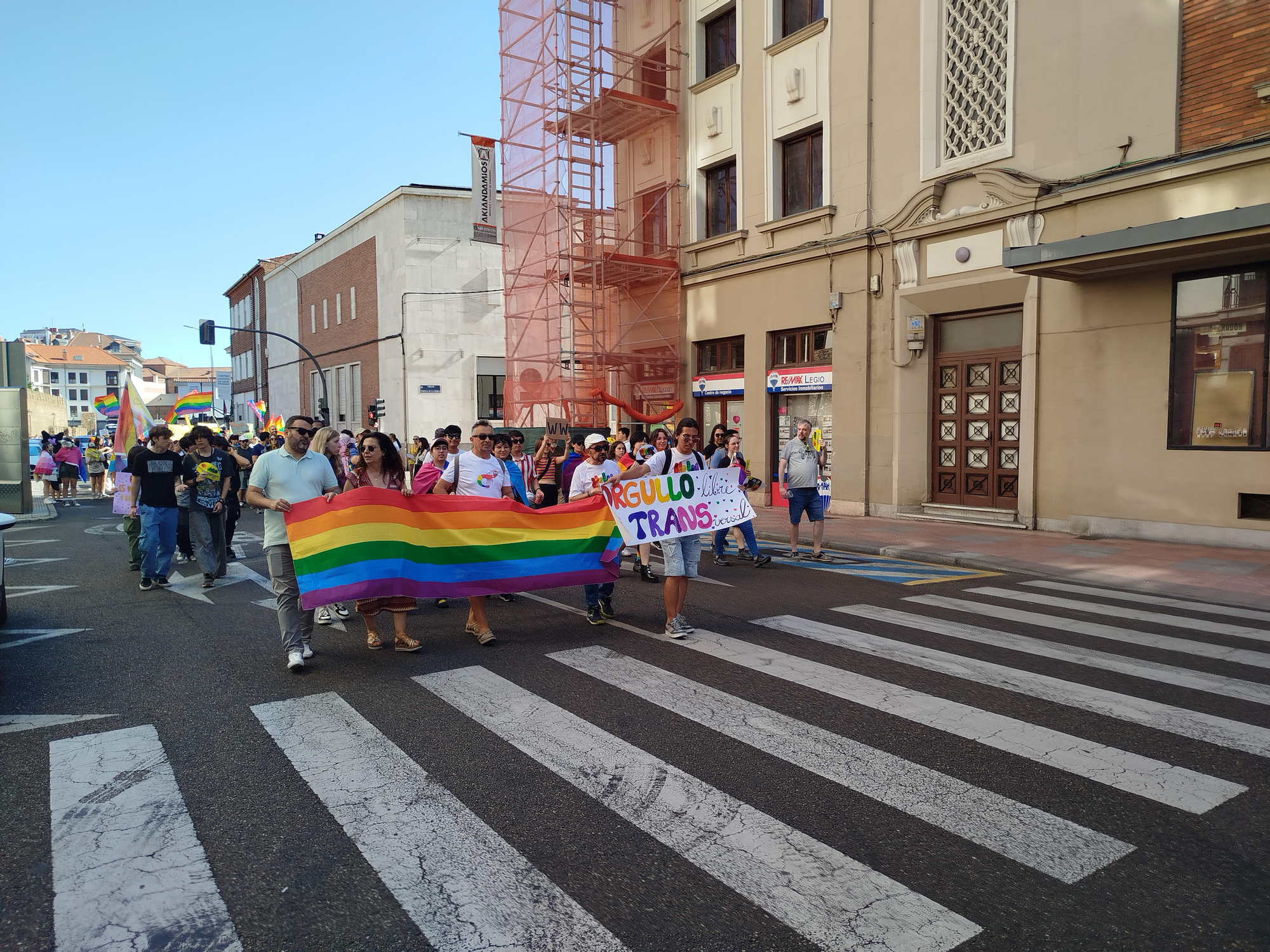 León celebró el Orgullo LGTBIQ+ con calor y mucha reivindicación