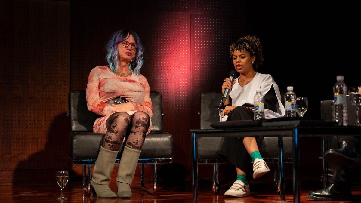 Brigitte Baptiste en el segundo foro Conexión arteBA