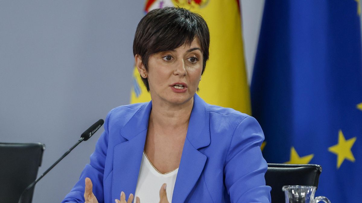 La ministra de Vivienda, Isabel Rodríguez