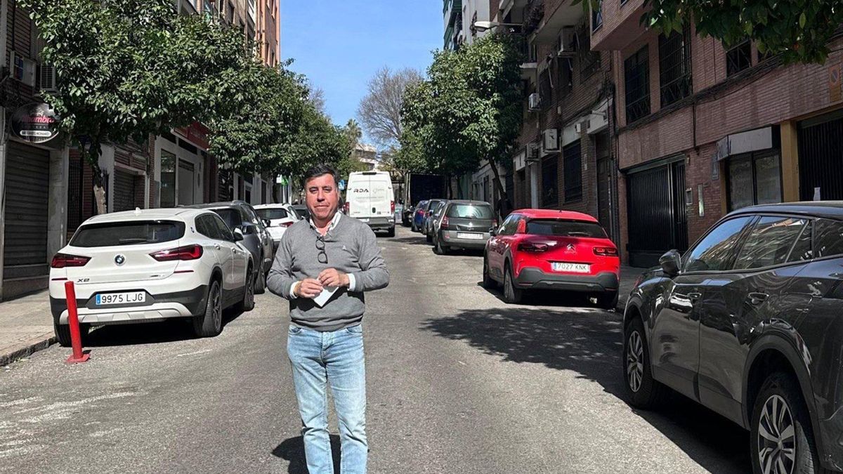 Ruiz Madruga en la calle Marruecos de Ciudad Jardín.