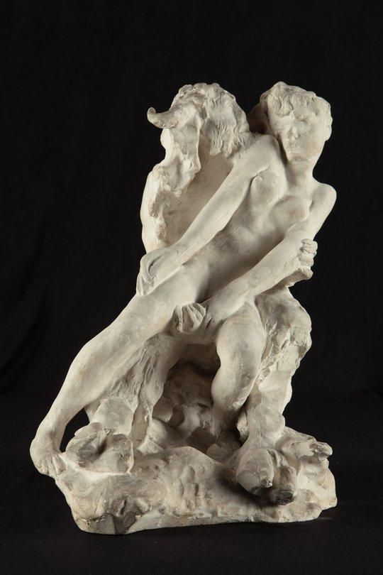 Minotauro, por Auguste Rodin, Museo Nacional de Bellas Artes