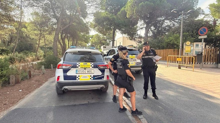La Policía Local de València corta el acceso a l'Albufera por el eclipse y ante el elevado riesgo de incendios - Foto: Ajuntament de València