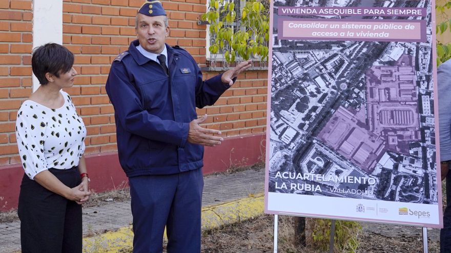 Las once hectáreas del cuartel militar de la Rubia de Valladolid se reformarán para construir 300 viviendas
