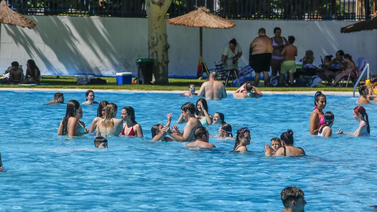 Apertura de la piscina de la Fuensanta