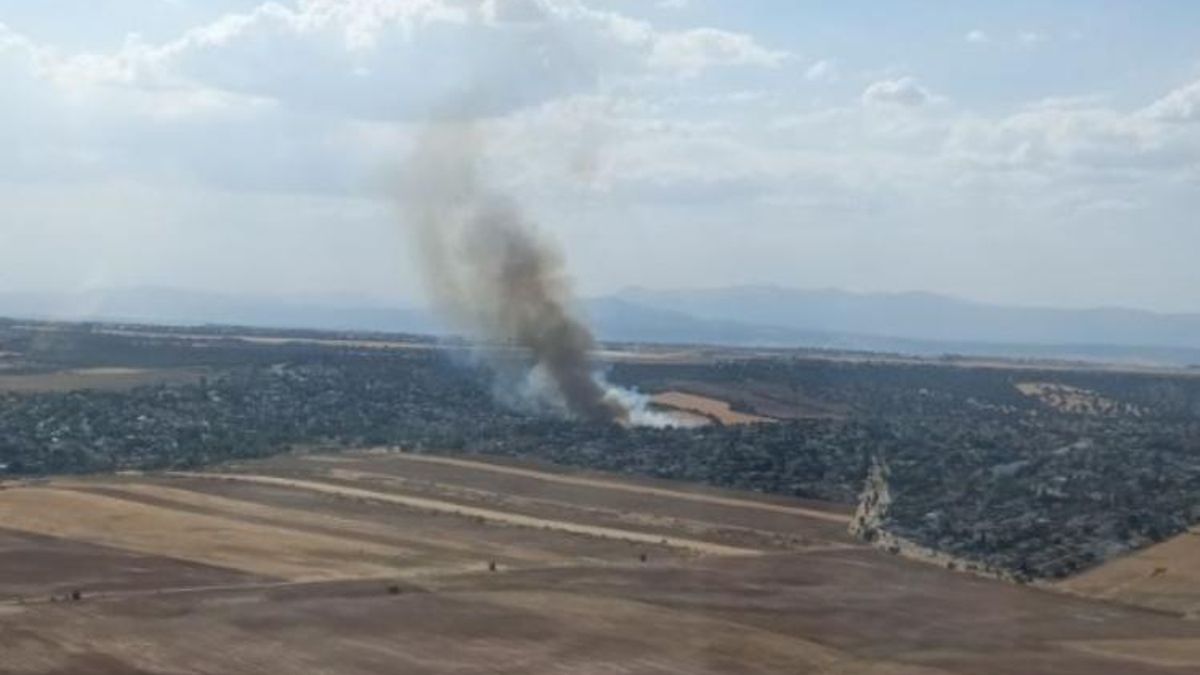 Un incendio forestal en Galápagos obliga a confinar dos urbanizaciones de Guadalajara