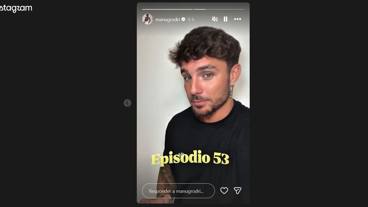 Manuel Rodríguez en su cuenta de Instagram