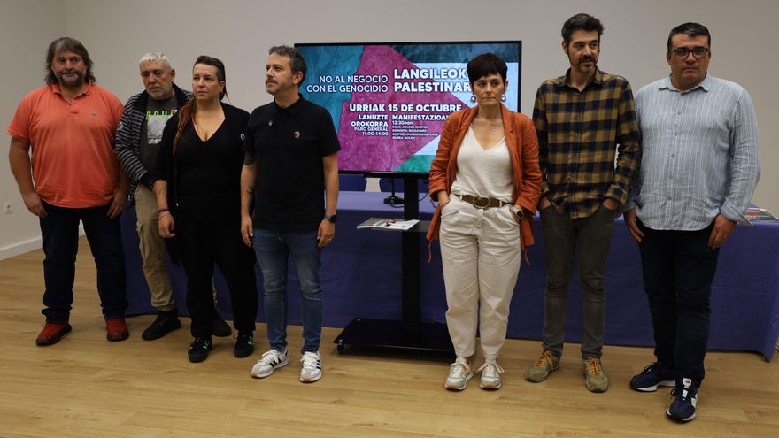 Guía práctica del paro por Palestina que en Euskadi interpelará a las empresas: "No al negocio a costa del genocidio"