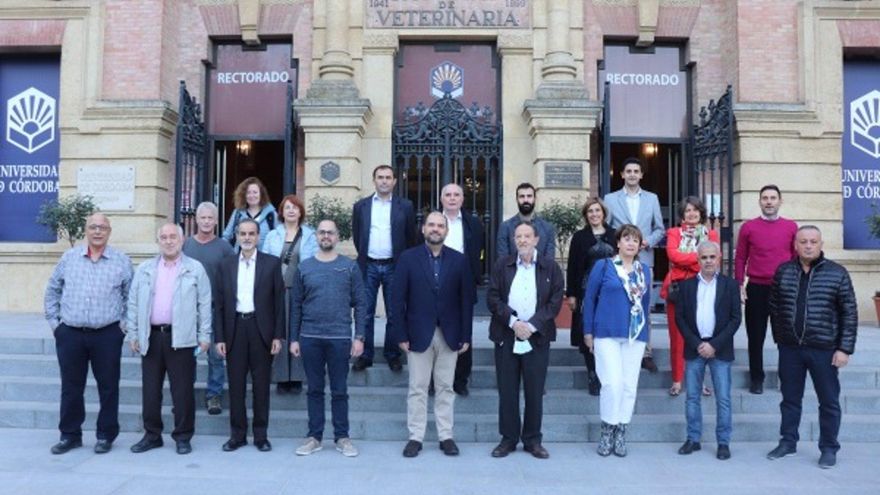 Inauguración del 'Workshop: Certification System for Olive Tree Plants' en el Rectorado de la UCO