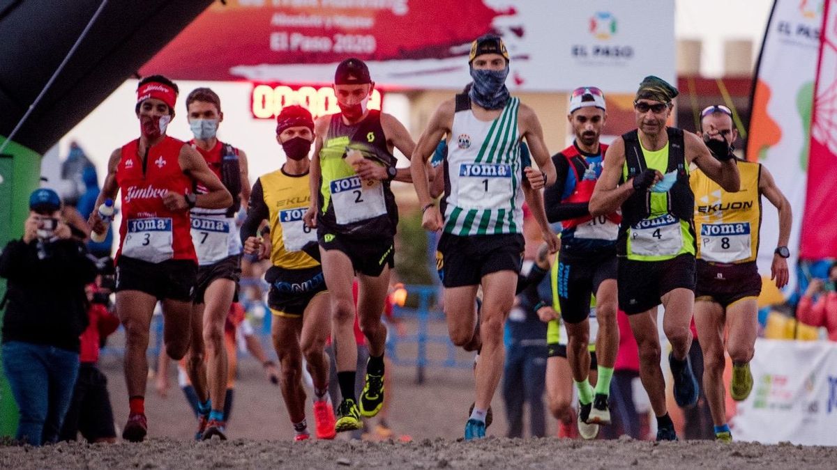 Campeonato de España de Atletismo celebrado en El Paso en 2020.