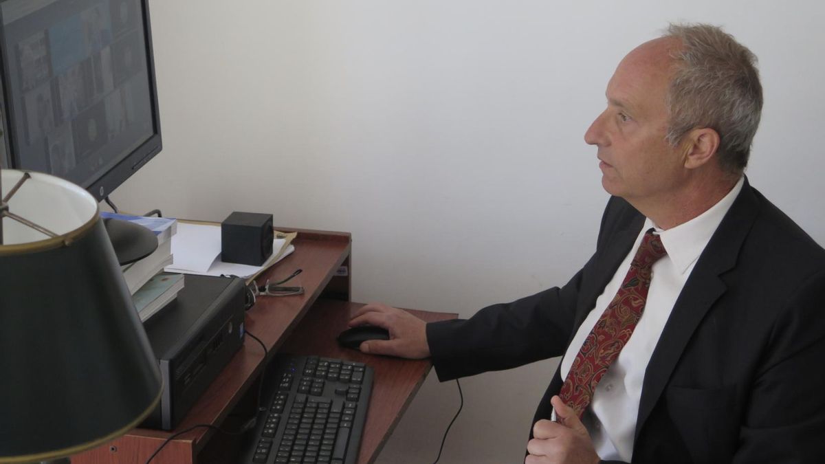 El fiscal general de Mar del Plata, Daniel Adler, uno de los impulsores de la Mesa.