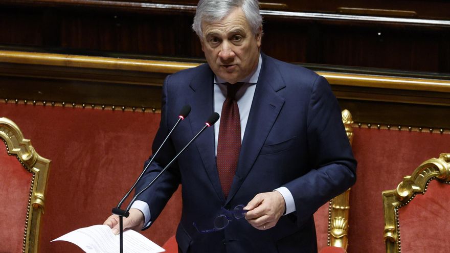 Turno de preguntas en el Senado italiano en Roma