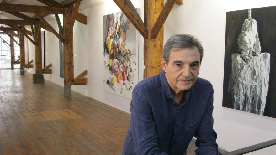 Vicent Madramany retratat per Amparo Sánchez.