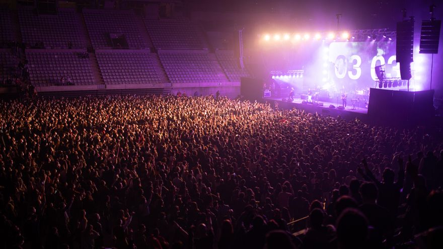En el primer concierto con 5.000 personas y sin distancias: "Es brutal. Como un 'remember' de la vida de antes"