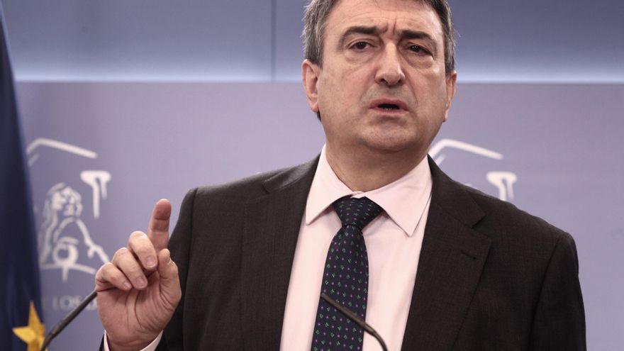 Archivo - El portavoz parlamentario del PNV, Aitor Esteban