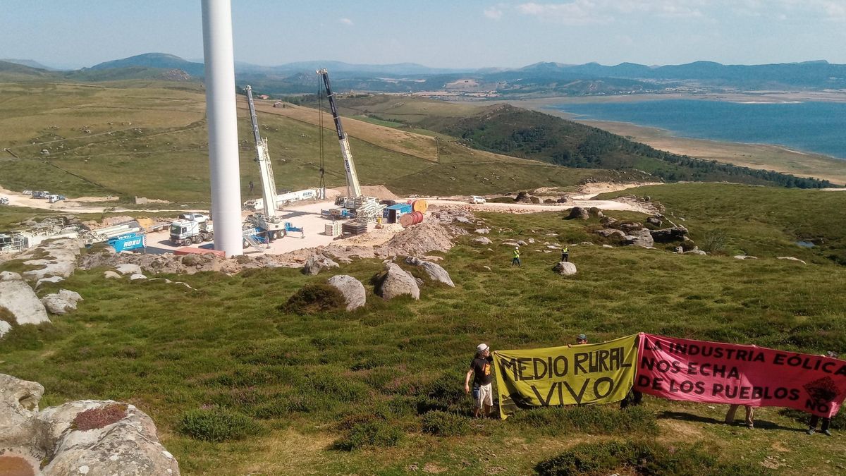 Colectivos en Defensa del Territorio convocan una marcha contra la construcción del polígono eólico de El Escudo