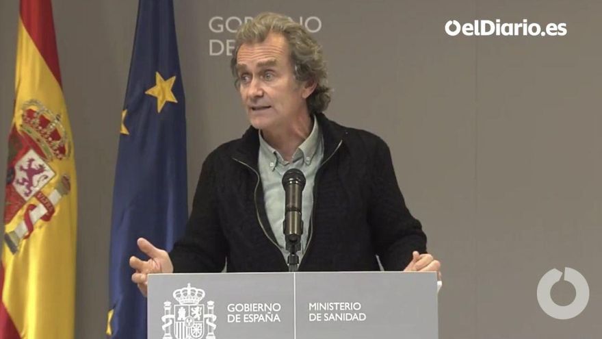 Fernando Simón en rueda de prensa