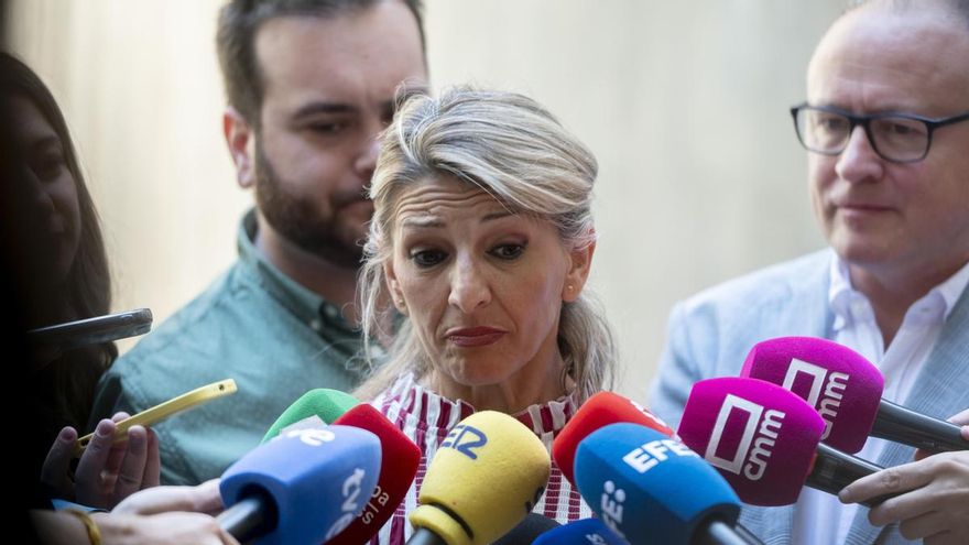 La vicepresidenta segunda del Gobierno y ministra de Trabajo, Yolanda Díaz.